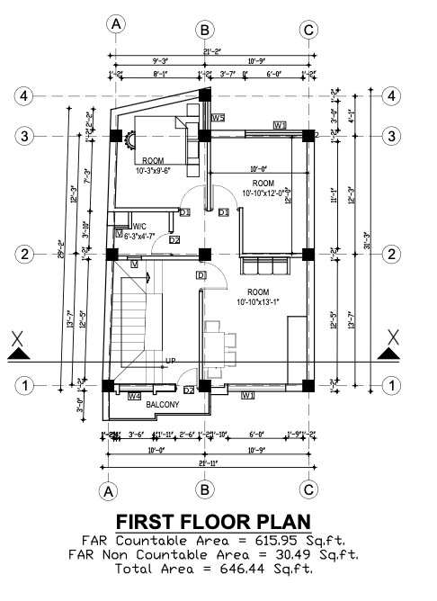 <p>2D Plan - First Floor</p>